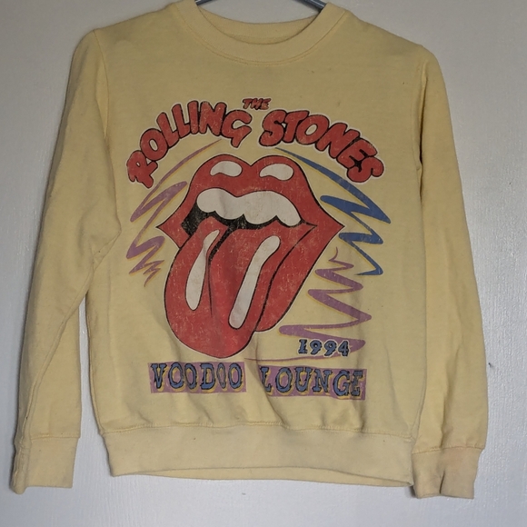 the Rolling Stones Tops - Rolling Stones Voodoo Lounge Sweatshirt Sm